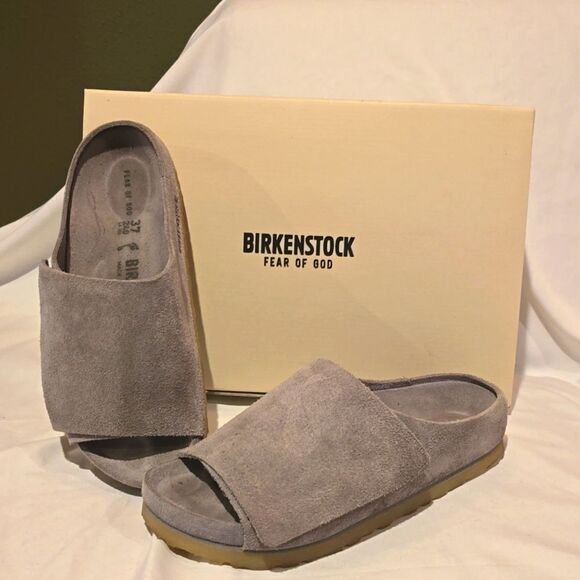 Fear of God Birkenstock suede slides size 37, Great Cond! - Picture 2 of 14
